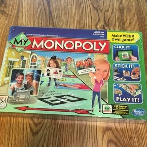 Hasbro My Monopoly Make your own personal Game NEW